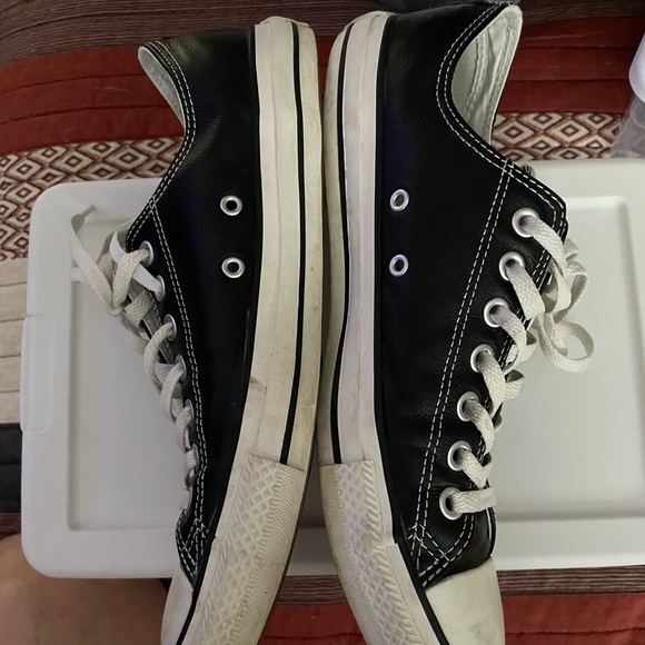 Mens Leather converse - Picture 2 of 4
